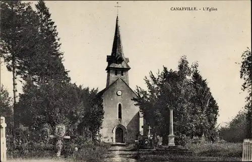 Ak Canapville Calvados, L'Eglise