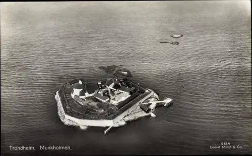 Ak Trondhjem Trondheim Norwegen, Munkholmen, Insel