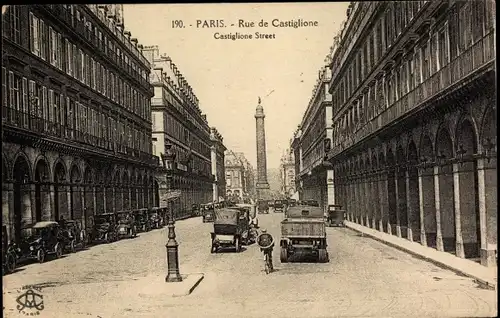 Ak Paris I, Rue de Castiglione