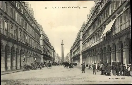 Ak Paris I, Rue de Castiglione
