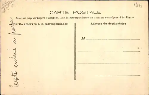 Ak Paris I., Les Soubassements du Louvre mis a jour en 1903