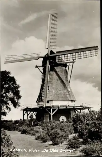 Ak Kampen Overijssel Niederlande, Molen De Olde Zwarver