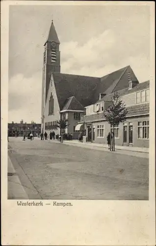 Ak Kampen Overijssel Niederlande, Westerkerk