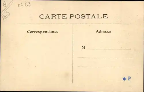 Ak Paris VIII, Paris Vécu, une Marchande des Fleurs