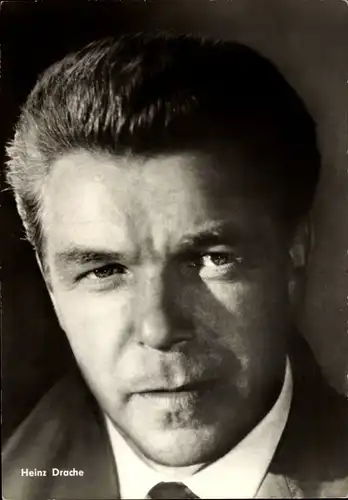 Ak Schauspieler Heinz Drache, Der Hexer, Portrait