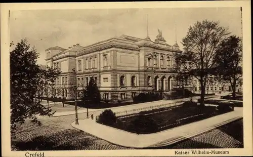 Ak Krefeld am Niederrhein, Kaiser Wilhelm Museum