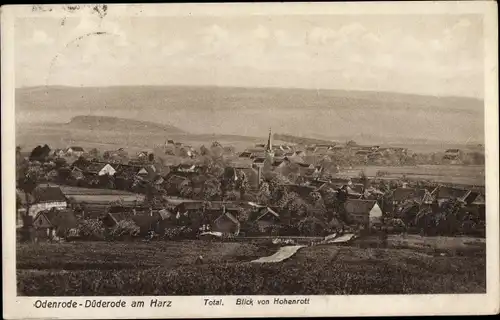 Ak Odenrode Düderode Kalefeld am Harz, Panorama