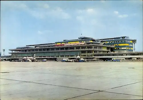 Ak Orly Val de Marne, Aéroport de Paris Orly, la facade sud de l'aérogare