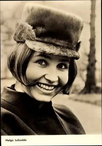 Ak Schauspielerin Helga Labudda, DEFA, Die besten Jahre