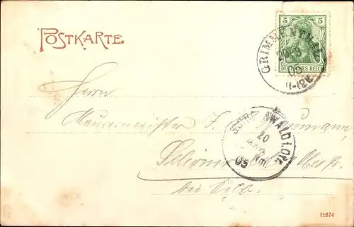 Ak Römhild in Thüringen, Heilstätte am Großen Gleichberg