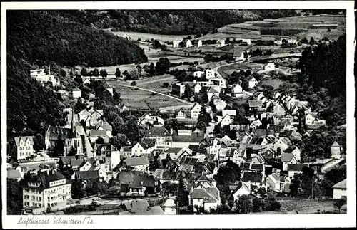 Ak Schmitten im Taunus Hessen, Gesamtansicht vom Ort