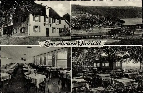 Ak Haspe Hagen Westfalen, Restaurant Zur schönen Aussicht