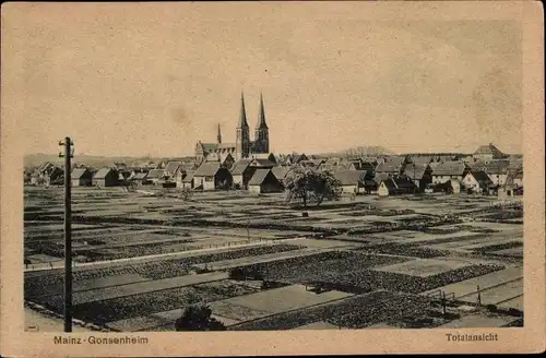 Ak Gonsenheim Mainz Rheinland Pfalz, Totalansicht