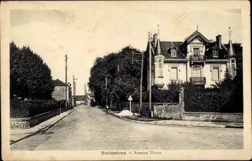 Ak Barbezieux Saint Hilaire Charente, Avenue Thiers