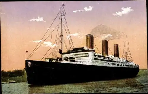 Ak Dampfer, Passagierschiff Vaterland, HAPAG