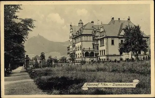 Ak Bad Honnef am Rhein, Damenheim