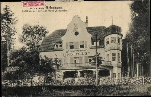 Ak Melsungen in Hessen, Touristenhaus Lindenlust