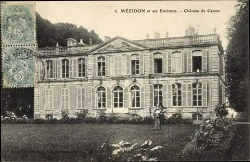 Ak Mézidon Calvados, Chateau de Canon