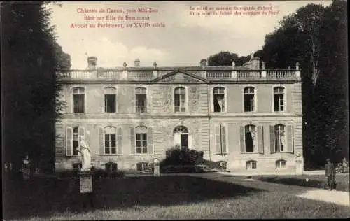 Ak Mézidon Calvados, Chateau de Canon
