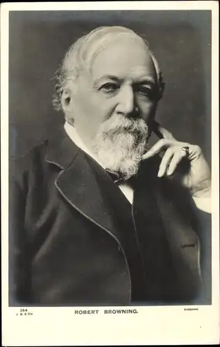 Ak Robert Browning, Englischer Dichter und Dramatiker
