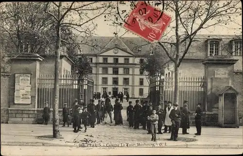 Ak Paris VII, Caserne la Tour-Maubourg