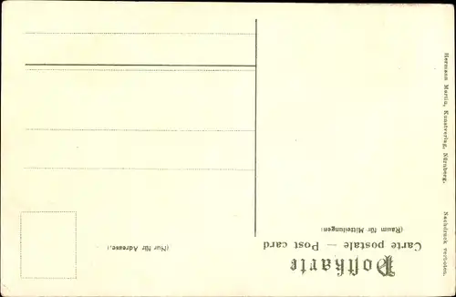 Präge Wappen Passepartout Litho Nürnberg, Nürnberger Trichter, Sonne