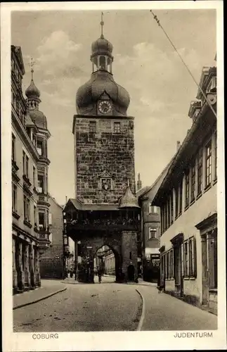 Ak Coburg in Oberfranken, Judenturm