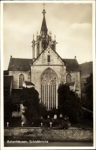 Ak Bebenhausen Tübingen am Neckar, Schlosskirche