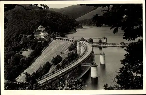 Ak Gemünd an der Our Eifel, Urfttalsperre