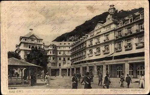 Ak Bad Ems an der Lahn, Königliches Kurhaus