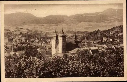 Ak Schmalkalden in Thüringen, schöne Detailansicht, Kirche