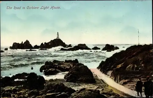 Ak Kanalinsel Jersey, The Road to Corbiere Lighthouse