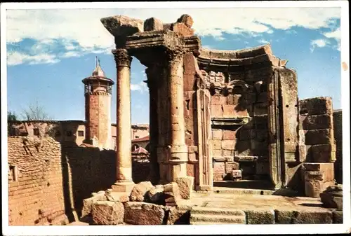 Ak Baalbek Libanon, The Temple of Venus