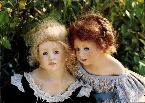Ak Puppen, Poupees en porcelaine de Hildegard Gunzel