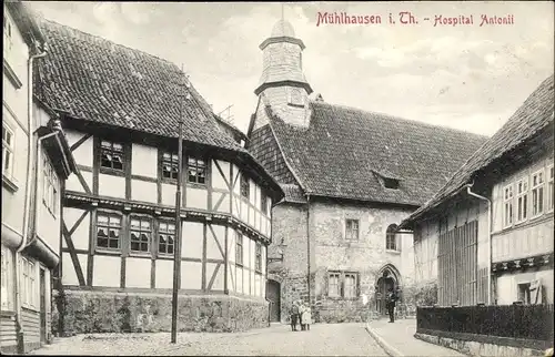 Ak Mühlhausen in Thüringen, Hospital Antonii