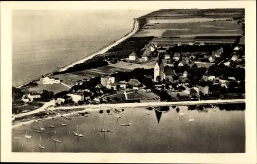 Ak Ostseebad Rerik, Luftbild, Hafen, Panorama