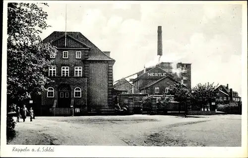 Ak Kappeln an der Schlei, Nestle Fabrik