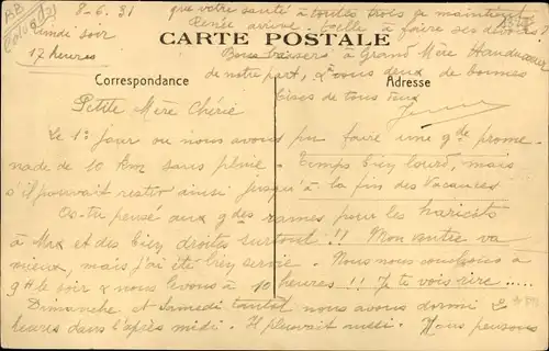 Ak Clécy Calvados, Interieur de l'Eglise