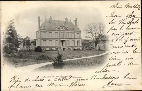 Ak Clécy Calvados, Chateau de Landelle