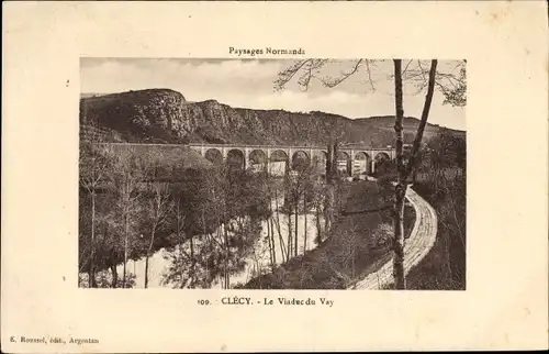 Ak Clecy Calvados, Le Viaduc du Vay