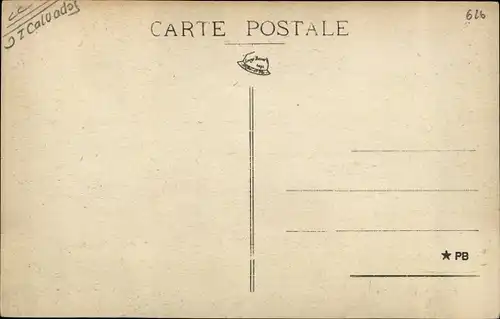 Ak Clécy Calvados, Moulin du Vey, Flusspartie