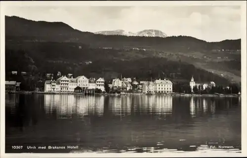 Ak Ulvik Hardanger Norwegen, Brakanes Hotell