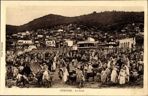 Ak Ouezzan Marokko, Le Souk