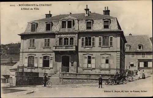 Ak Rougemont le Château Territoire de Belfort, l'Hôtel de Ville