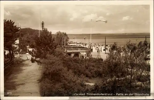 Foto Ak Ostseebad Timmendorfer Strand, Strandhalle
