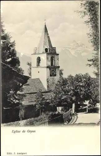 Ak Gryon Kanton Waadt, L'Eglise