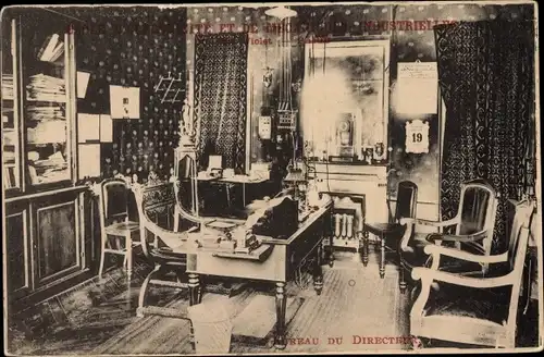 Ak Paris XV., Ecole d'Electricité et de Mécanique industrielle, Bureau du Directeur, 50 Rue Violet