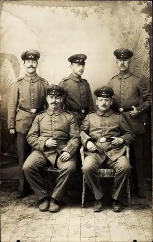 Foto Ak Deutsche Soldaten in Uniform, Truppenübungsplatz Wünsdorf Zossen, 1915