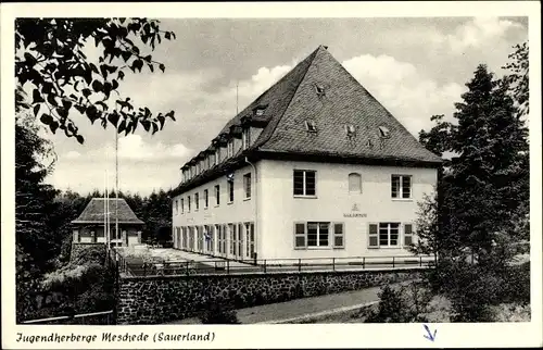 Ak Meschede im Sauerland, Jugendherberge Haus Dortmund