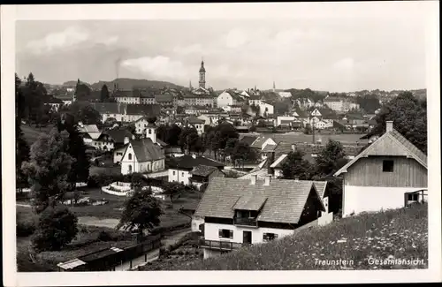 Ak Traunstein in Oberbayern, Totalansicht der Ortschaft